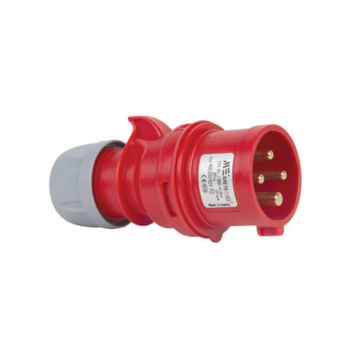 Industrial Plug 3P + E, 16A, IP44