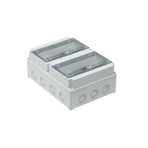 Surface Mounting Distribution Box 210x290x114mm IP66 IK06 2x10 Modules